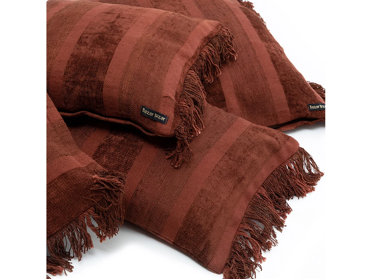 Il Copricuscino Oh My Gee - Velluto Bordeaux - 60x60