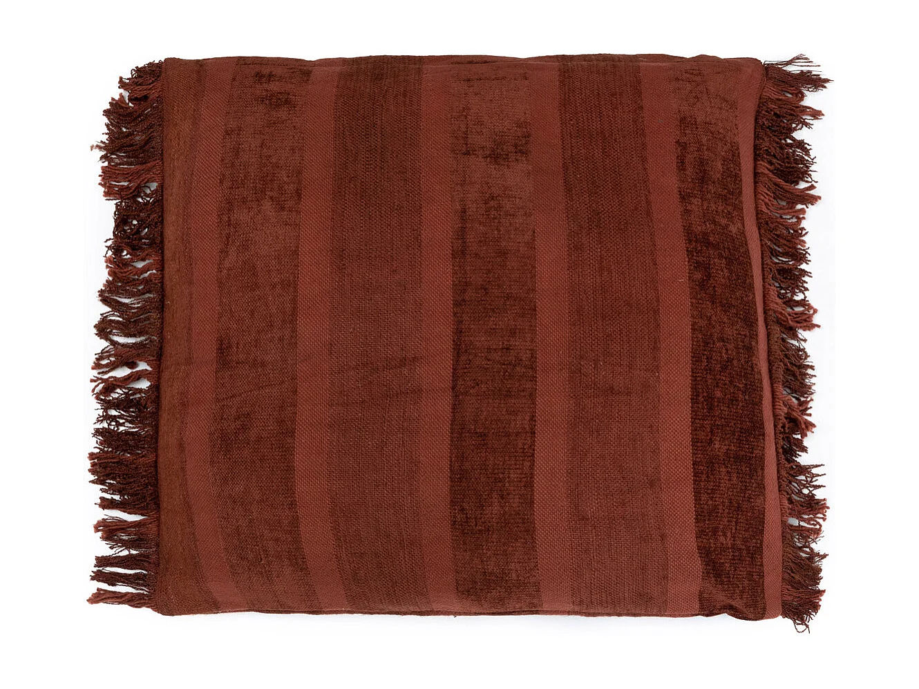 La Housse de Coussin Oh My Gee - Velours Bordeaux - 60x60
