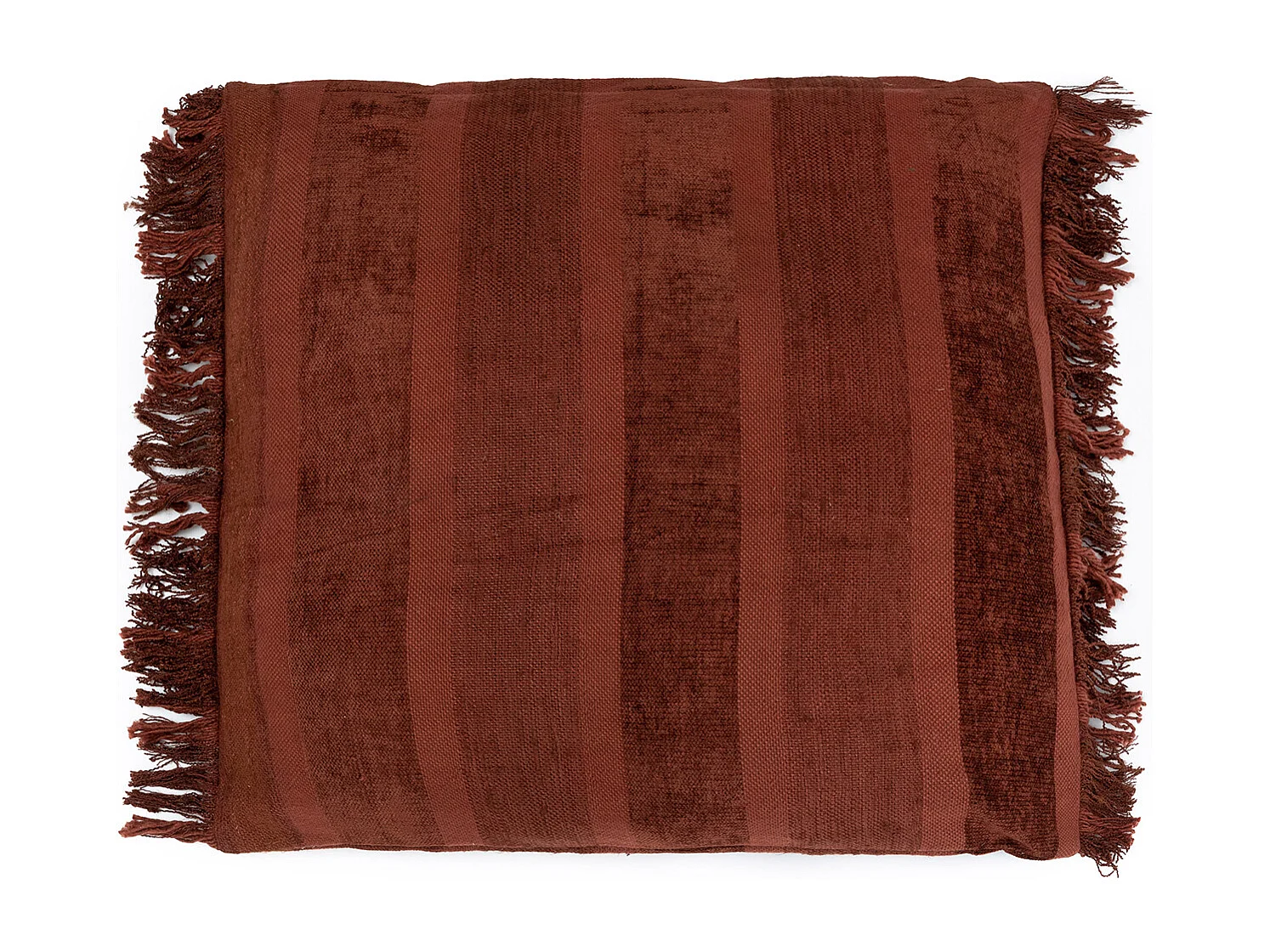 La Funda de Cojín Oh My Gee - Terciopelo Burdeos - 60x60