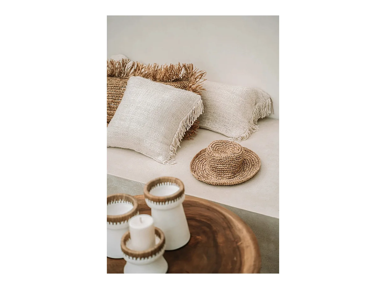 La Funda de Cojín Oh My Gee - Crema - 40x40