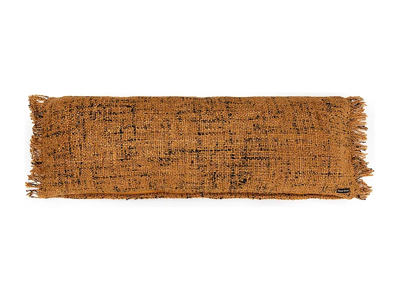 De Oh My Gee Kussenhoes - Cinnamon Zwart - 35x100