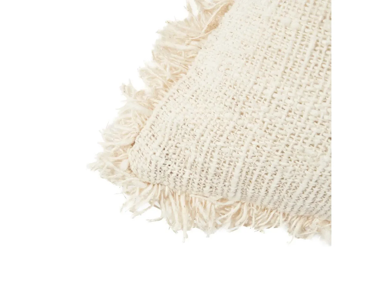 La Housse de Coussin Gili Palm - Noir Naturel