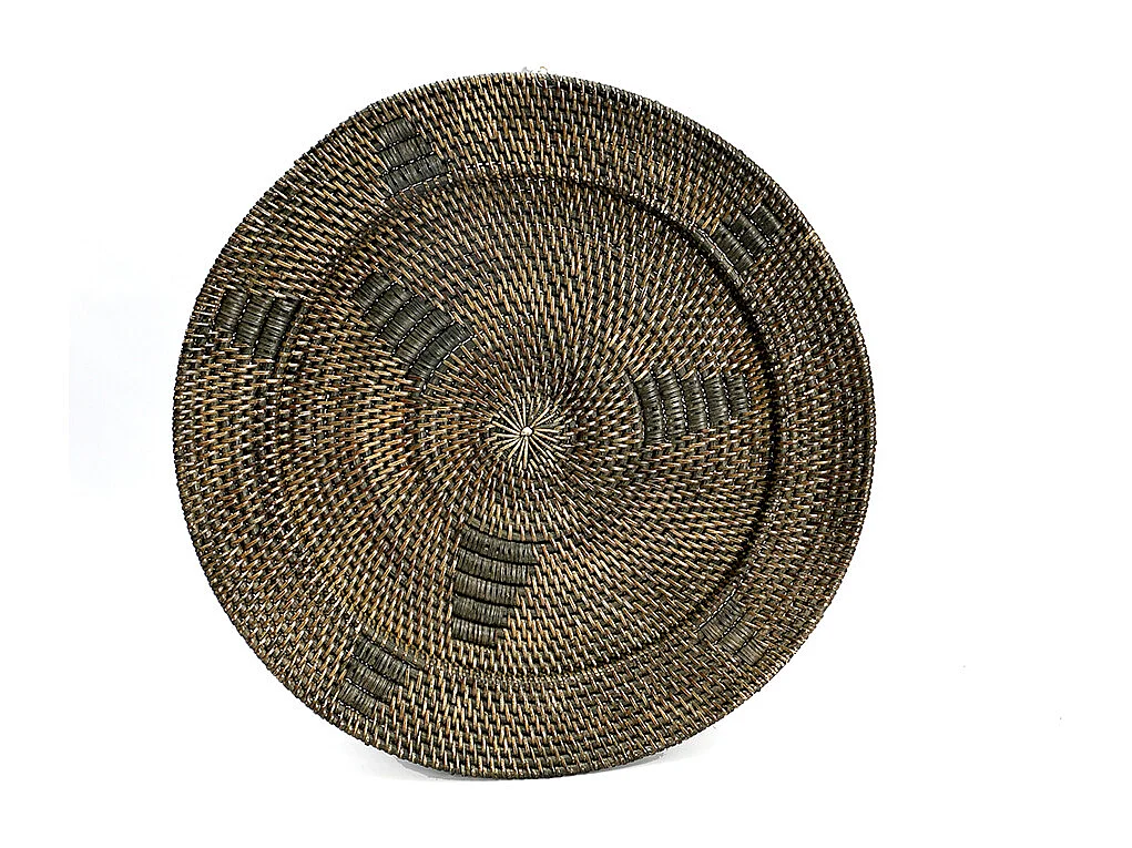The Jasmine Plate - Brown - S