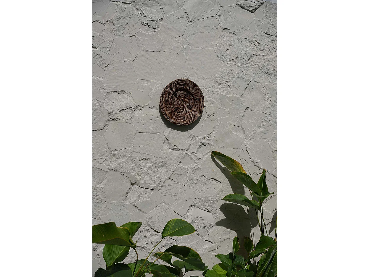 The Jasmine Plate - Brown - S