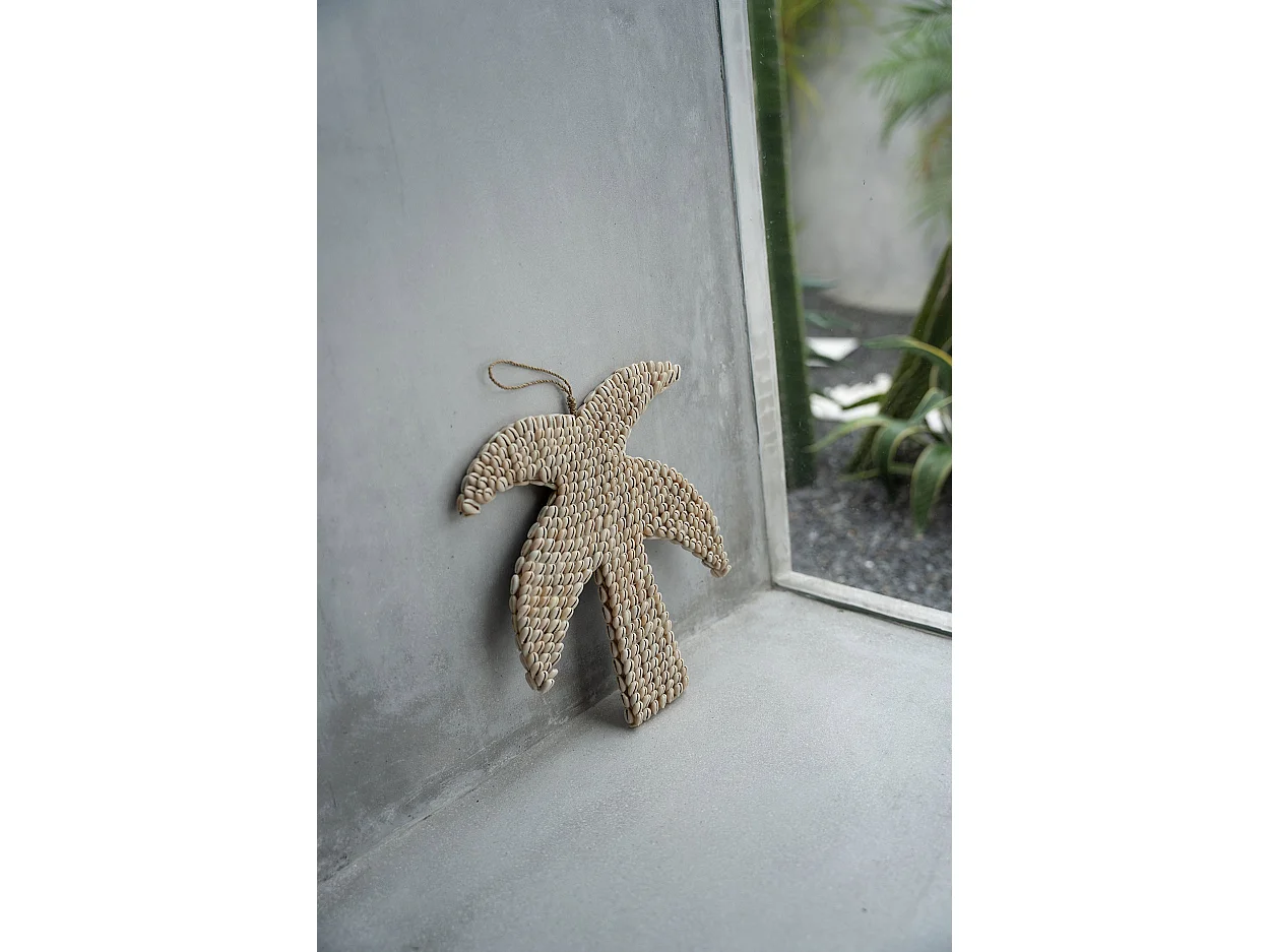 Le Palmier En Coquillages - Naturel