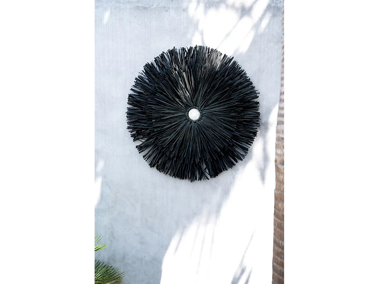 The Raffia Juju - Black