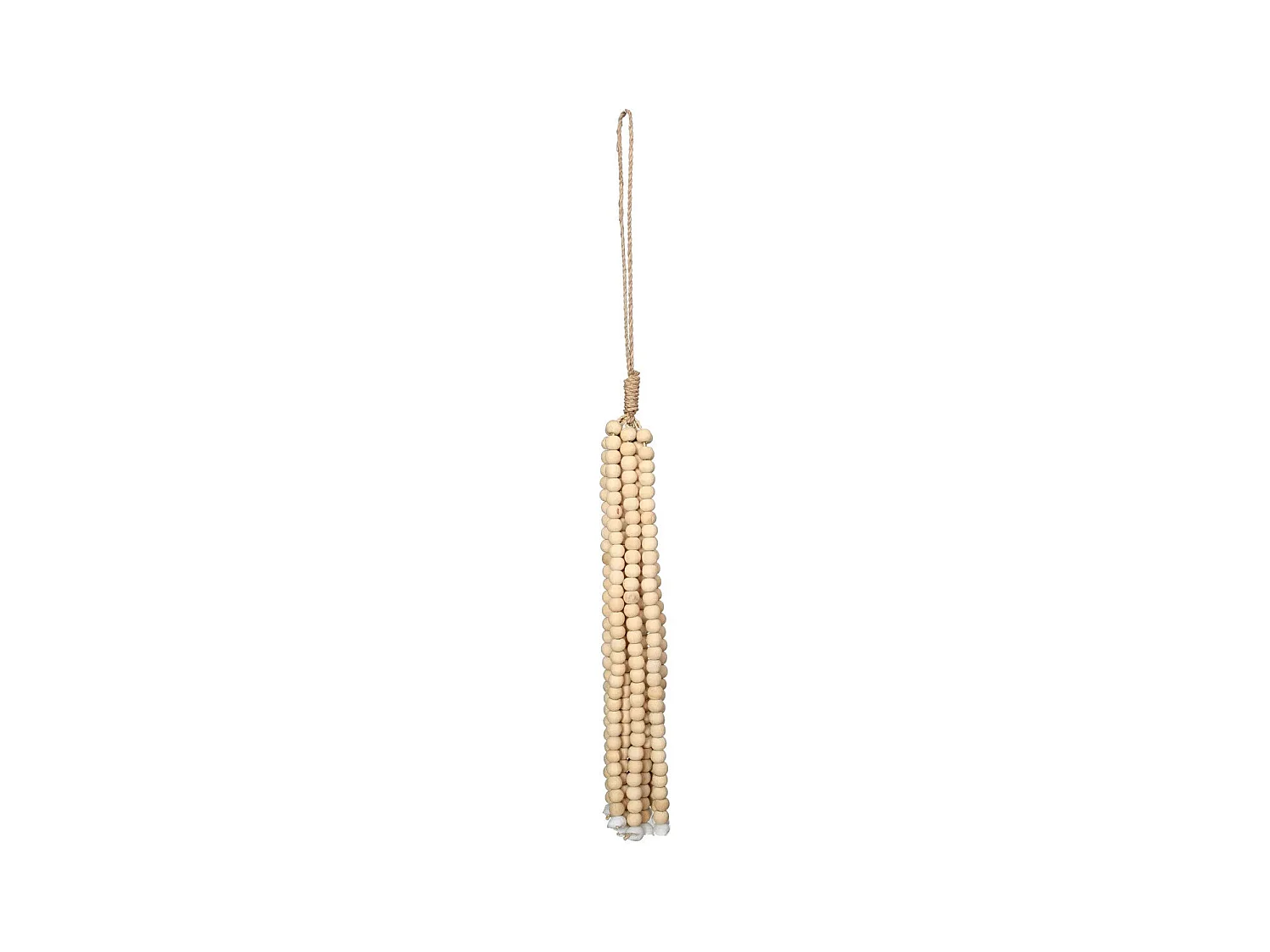 Le Pompon Perles en Bois - Naturel