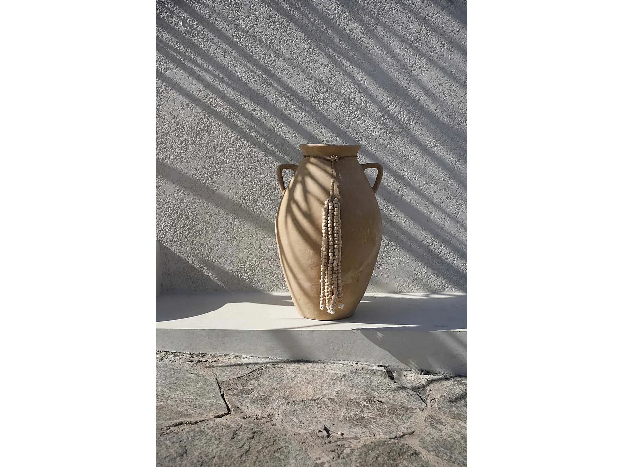 Le Pompon Perles en Bois - Naturel