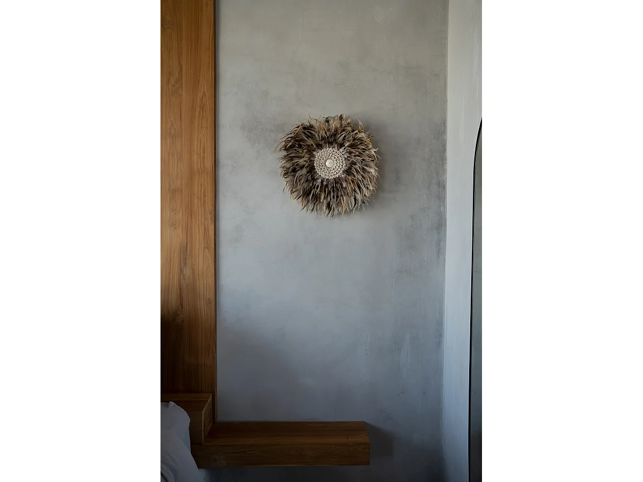 Die Coastal Juju Wanddekoration - Grau Braun - M