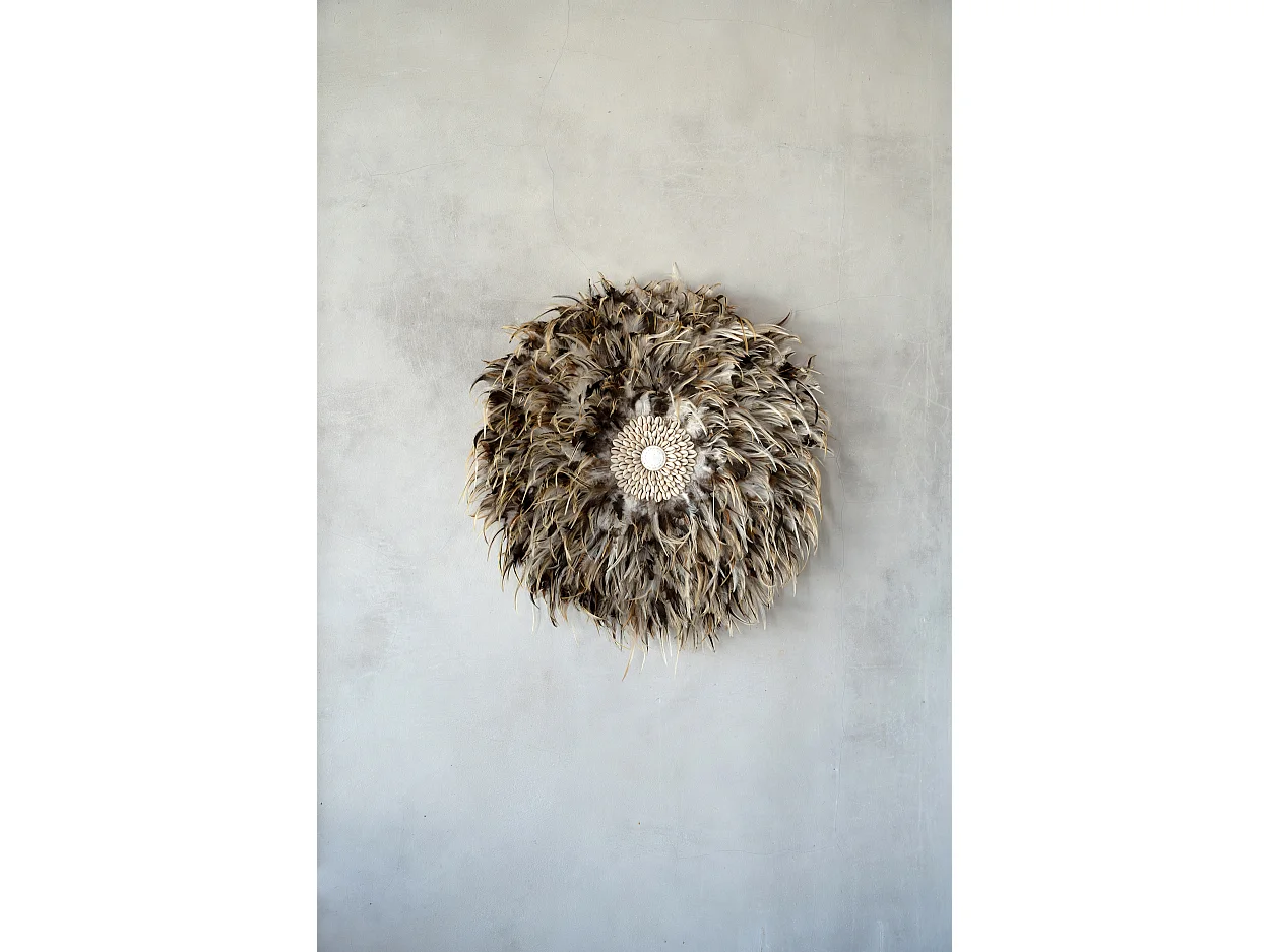 Die Coastal Juju Wanddekoration - Grau Braun - M
