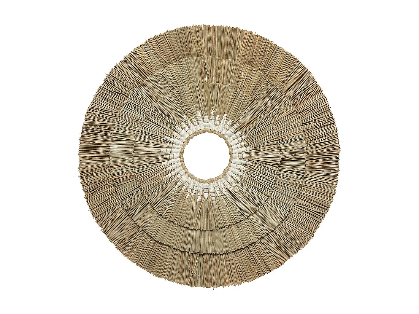 Déco Murale Mengdong - Naturel Blanc