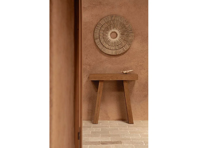 Déco Murale Mengdong - Naturel Blanc