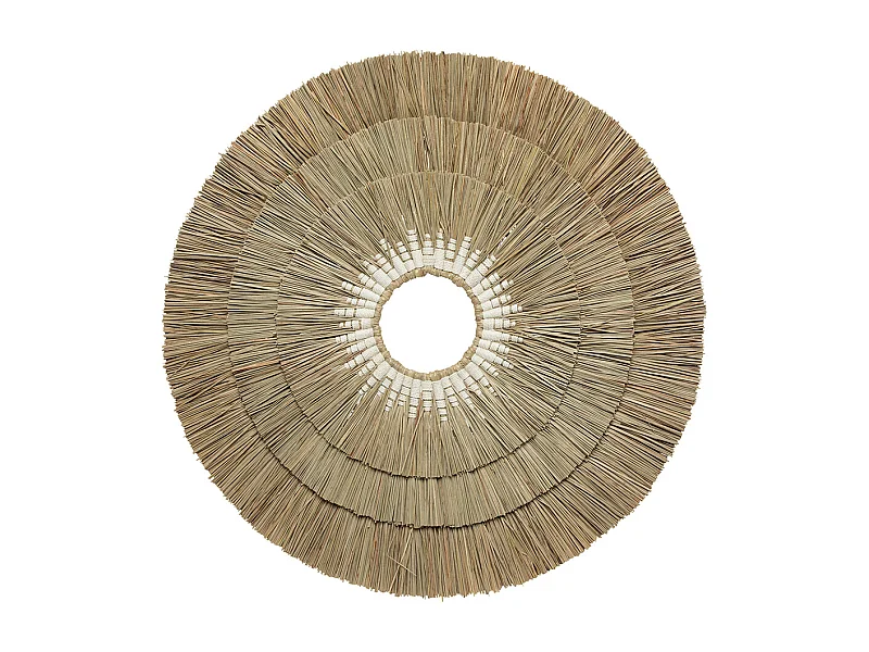 Deco De Pared Mengdong - Blanco Natural