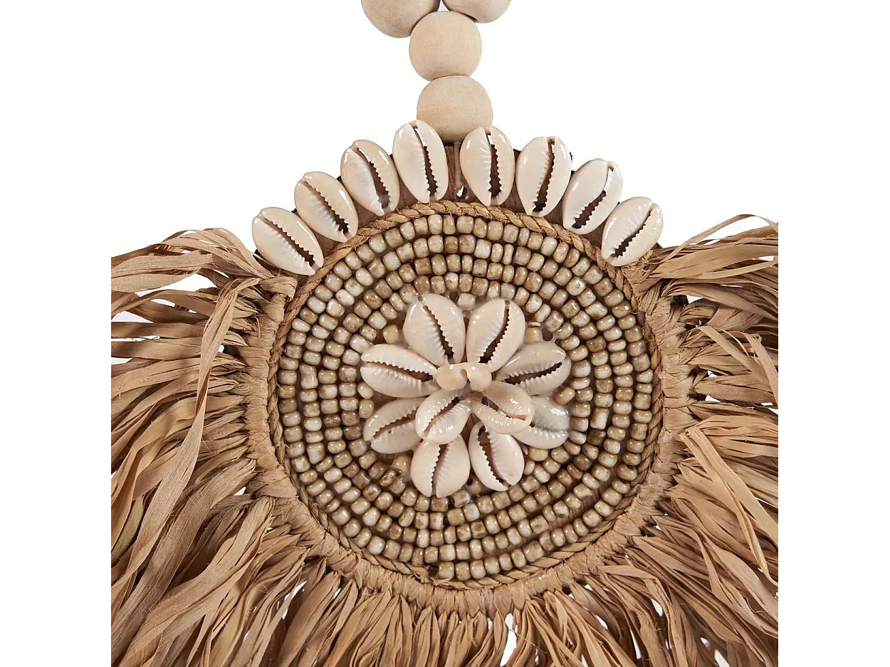 Die Raffia Tajoe Quaste - Natur