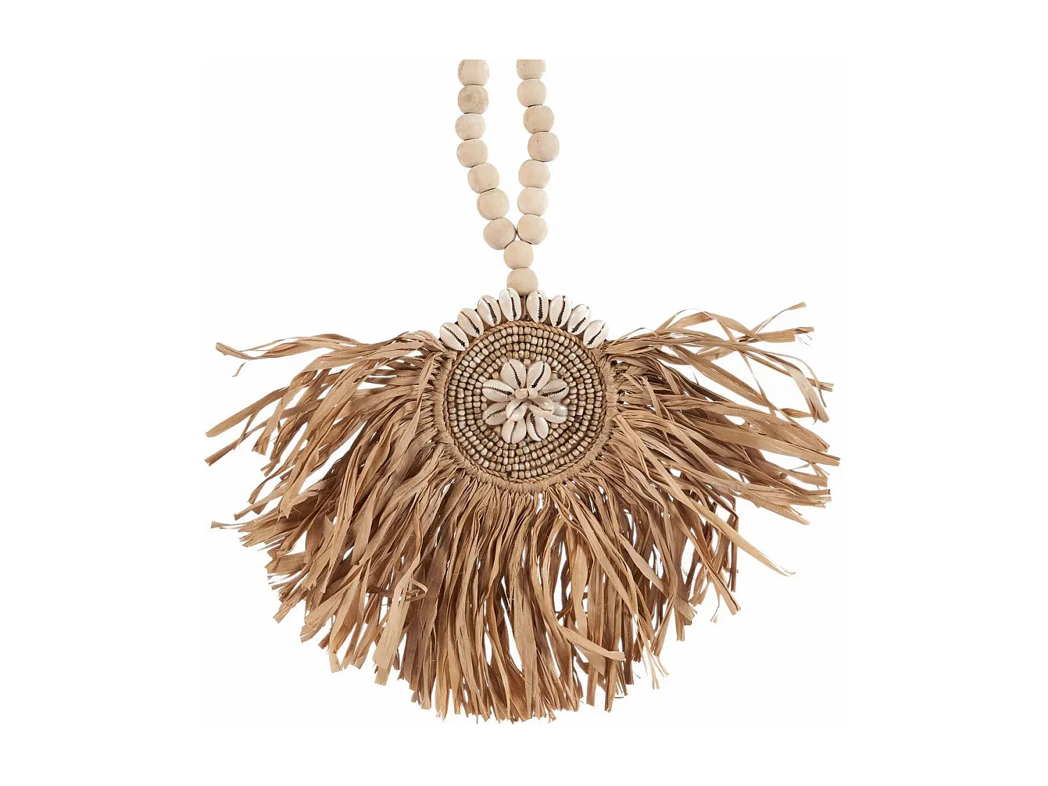 Die Raffia Tajoe Quaste - Natur