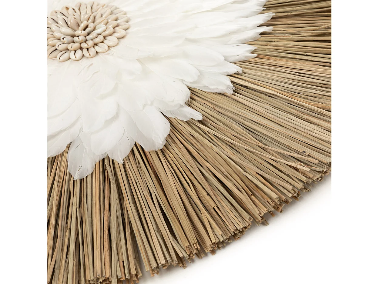 Le Alang Feather Juju - Naturel Blanc