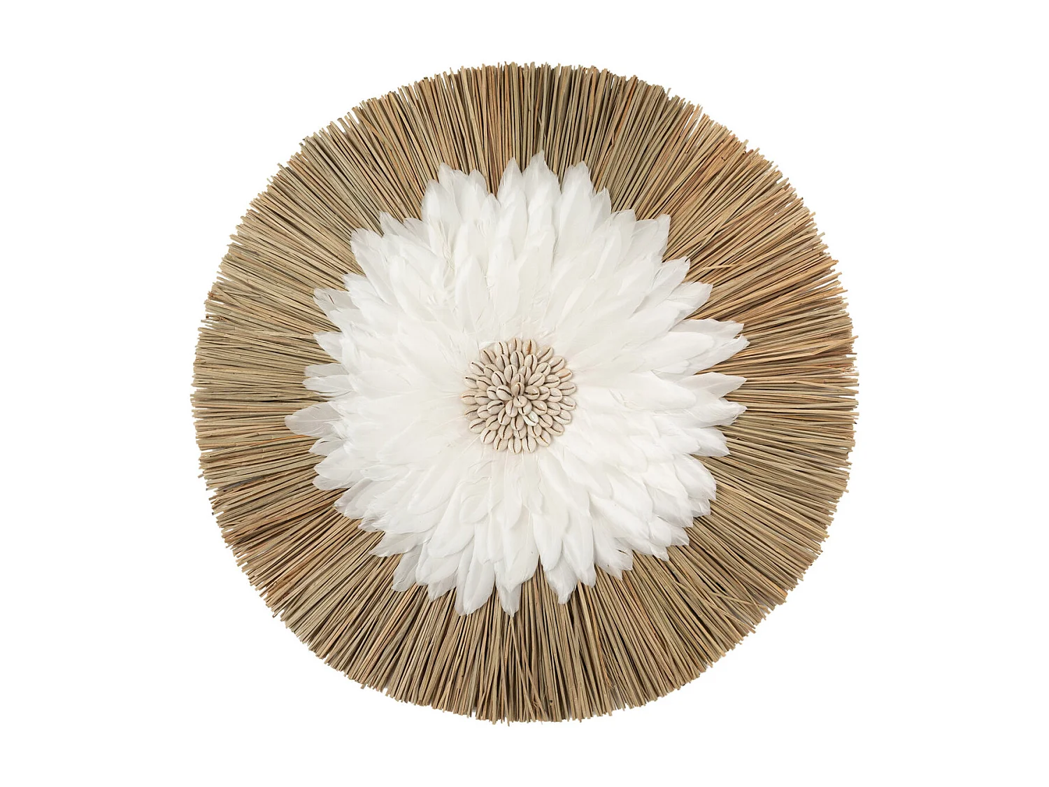 Le Alang Feather Juju - Naturel Blanc