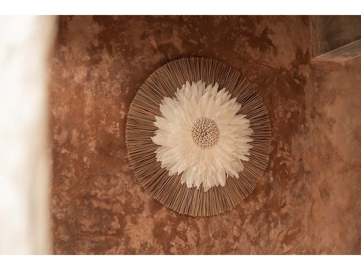 Le Alang Feather Juju - Naturel Blanc
