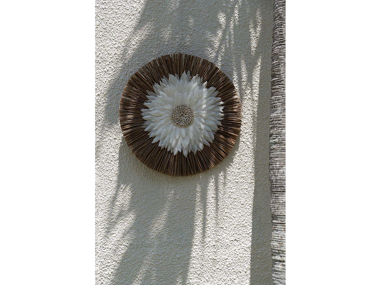 Le Alang Feather Juju - Naturel Blanc