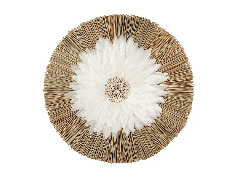 Das Alang Feather Juju - Natur Weiss