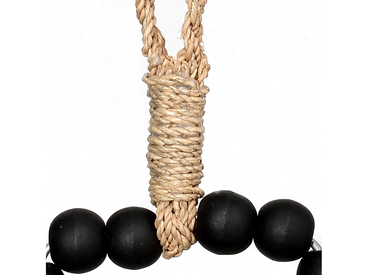 Das Holzkreuz Zum Aufhängen - Schwarz