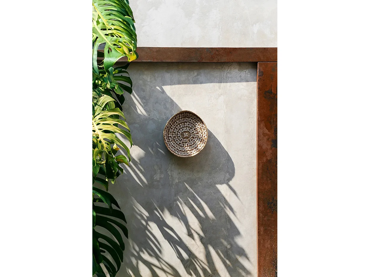 Het Costa Shell Bord - Natuurwit - M