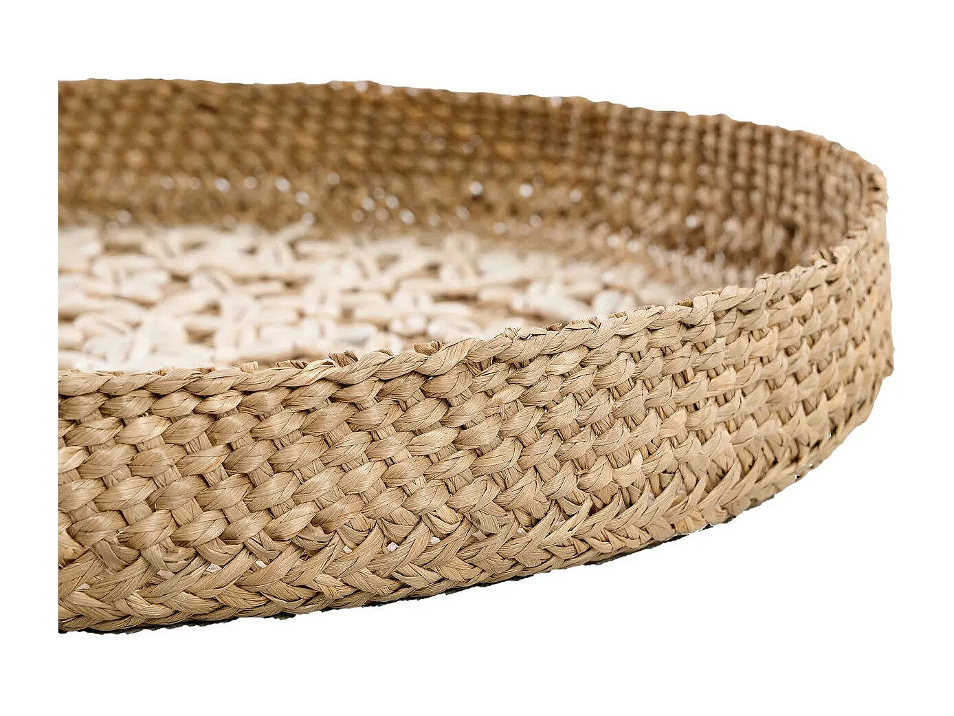 Het Costa Shell Bord - Natuurwit - M