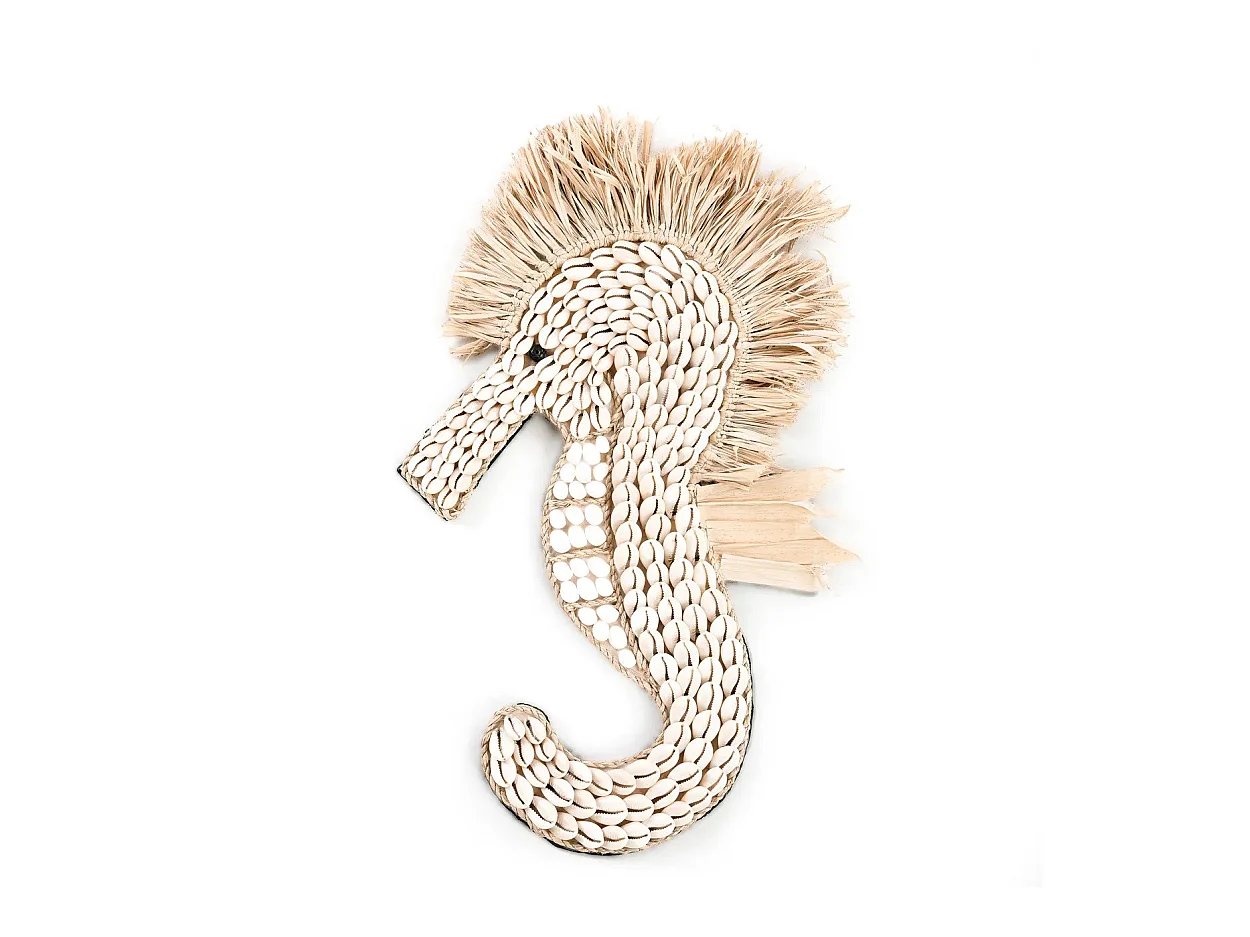 Le Cheval de Mer Shell - Blanc