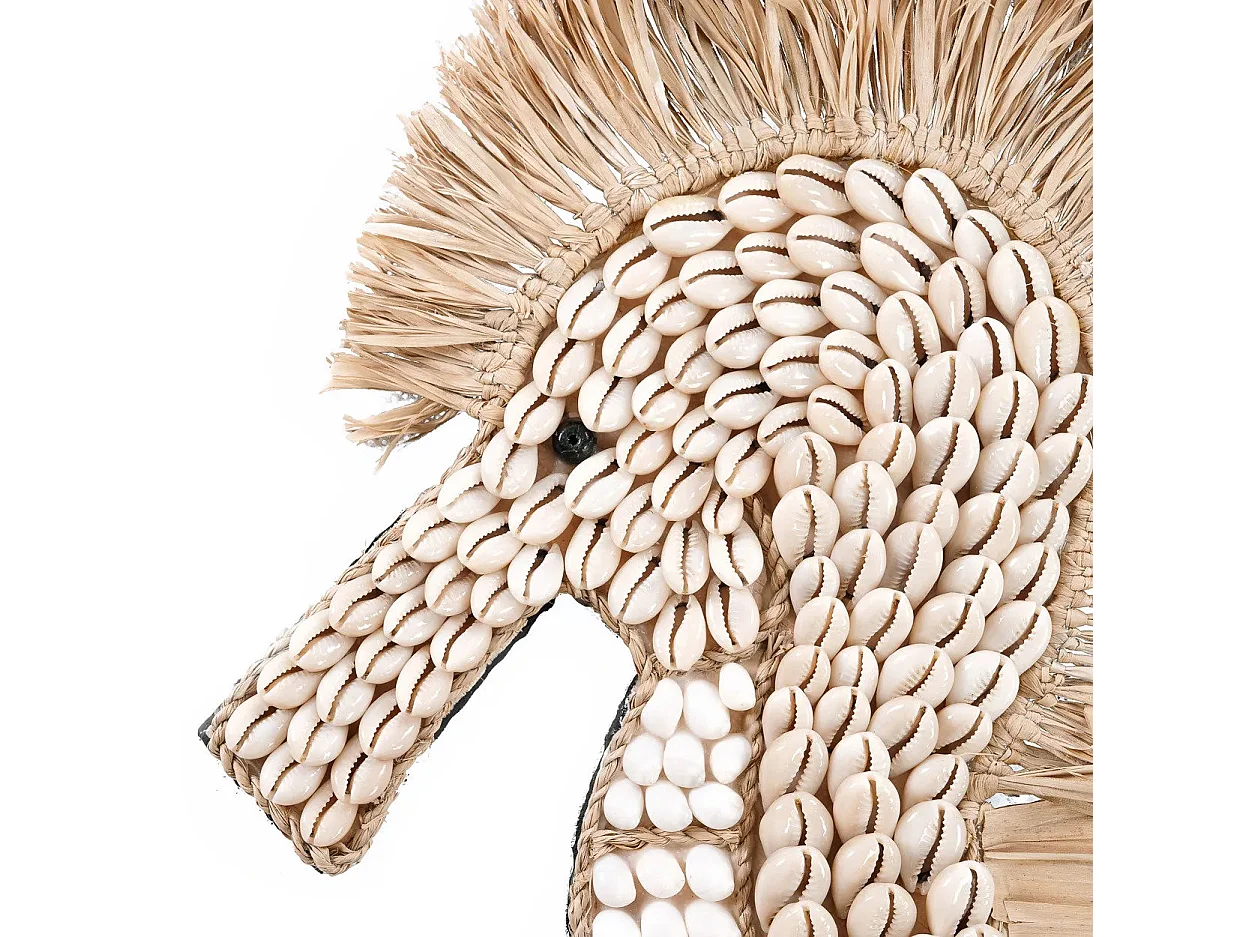 Het Schelpen Zeepaard - Wit