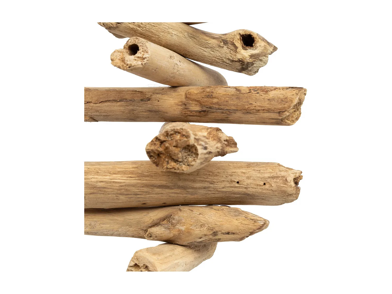 La Décoration Suspendue Raffia Driftwood