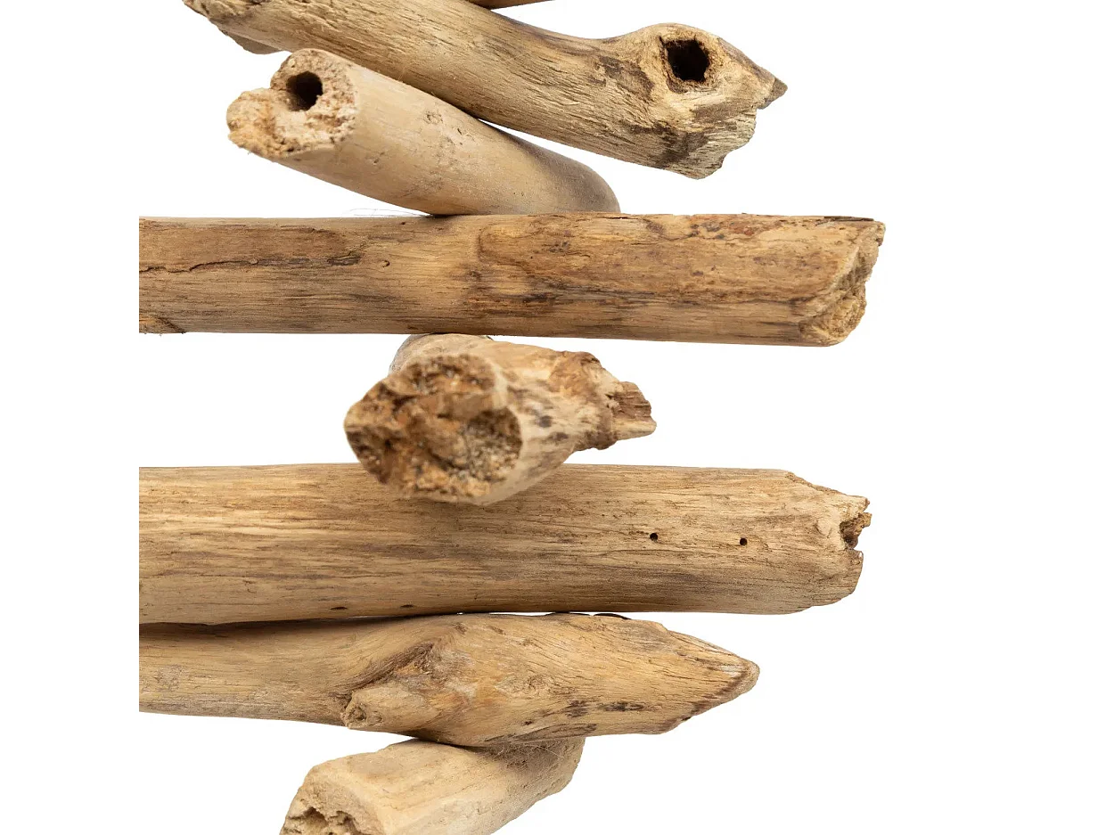 La Décoration Suspendue Raffia Driftwood