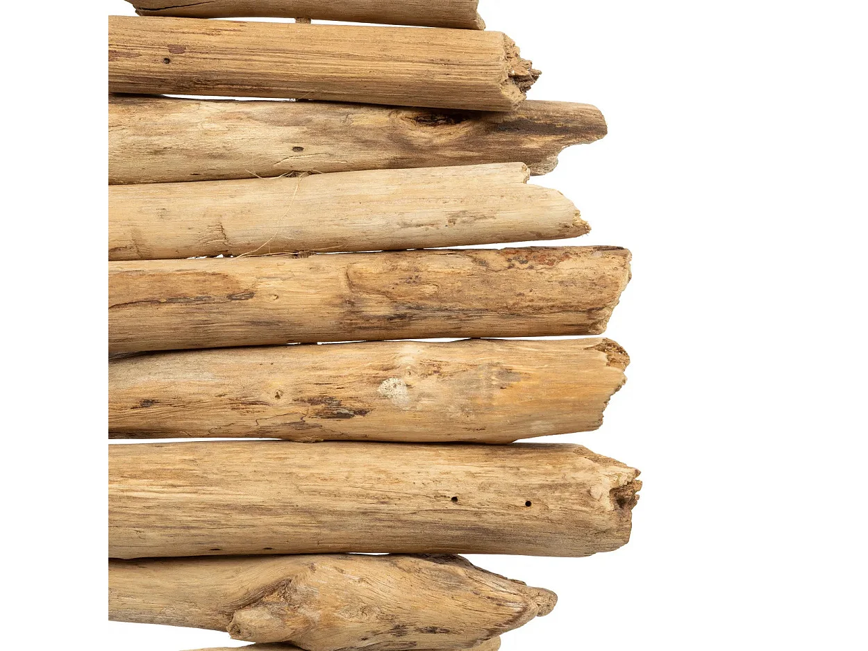 La Décoration Suspendue Raffia Driftwood