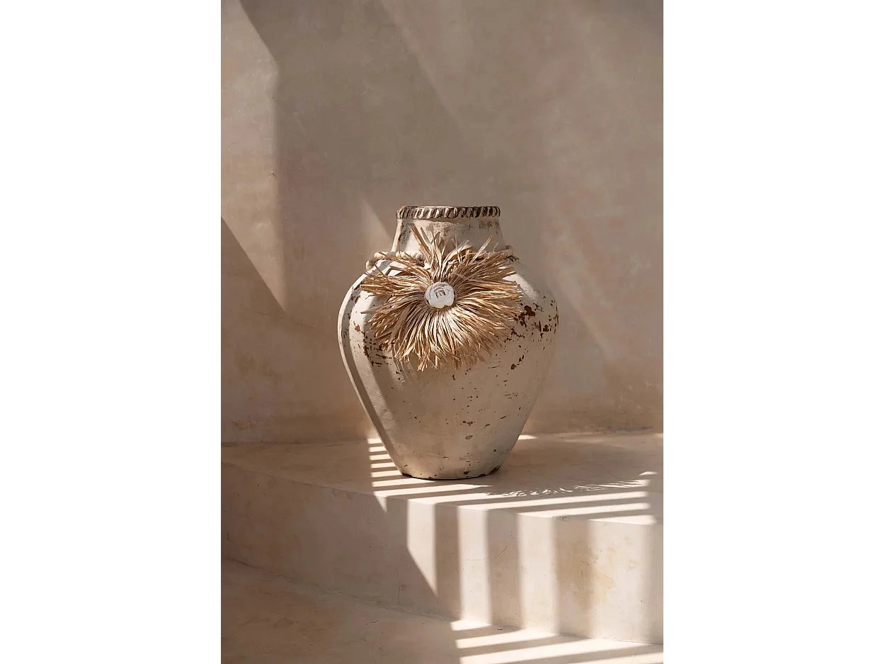 Die Raffia Bunga Quaste - Natur