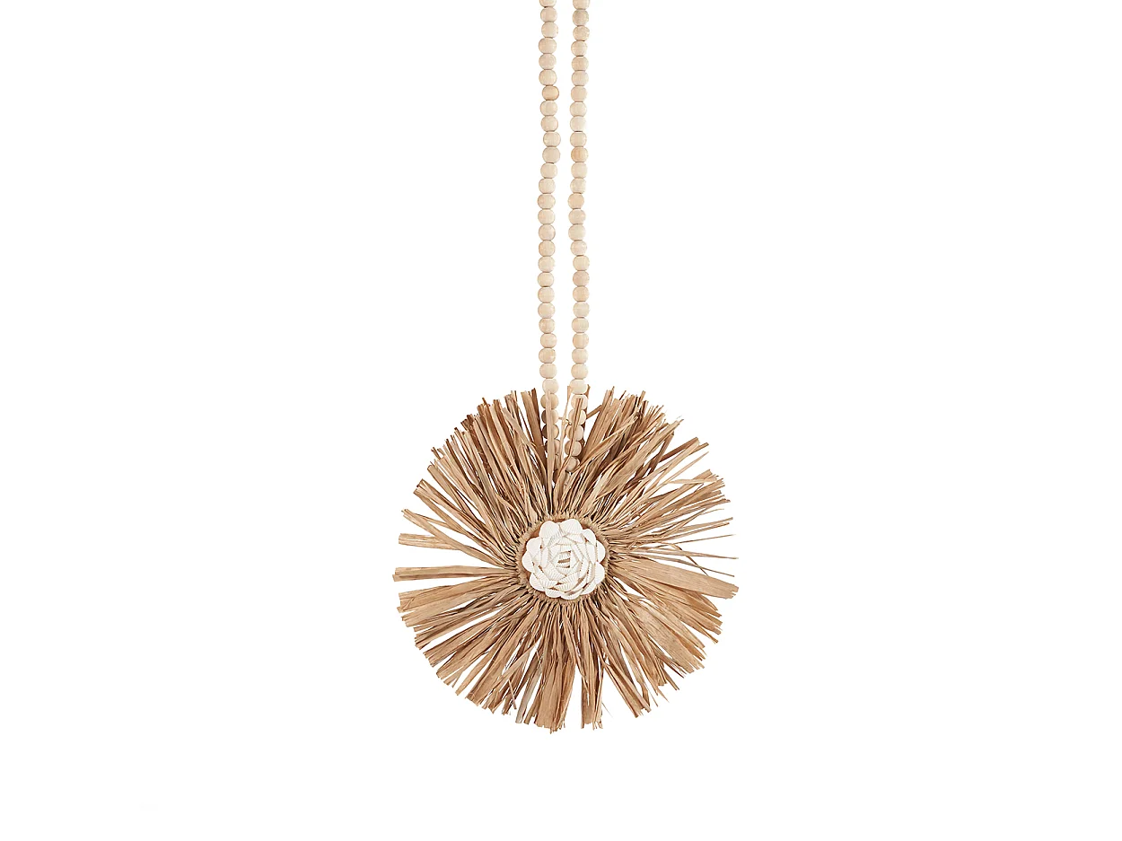 The Raffia Bunga Tassel - Natural