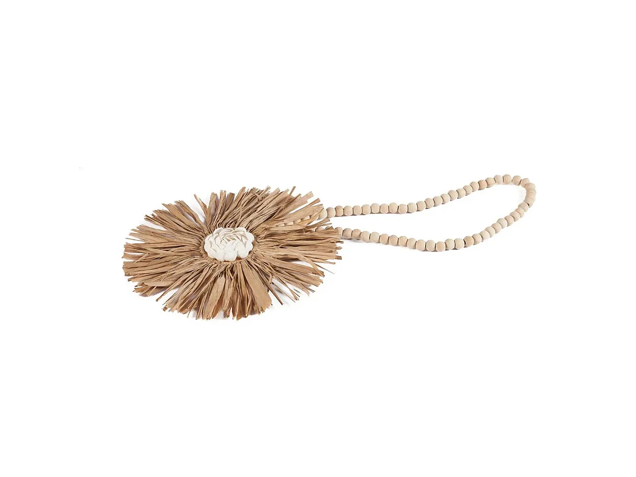 The Raffia Bunga Tassel - Natural