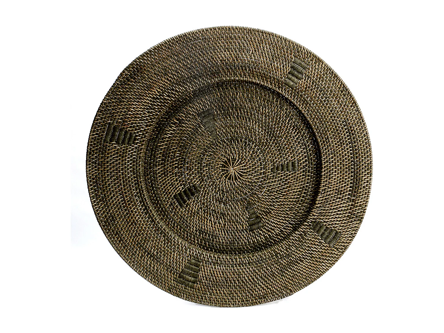 The Jasmine Plate - Brown - XL