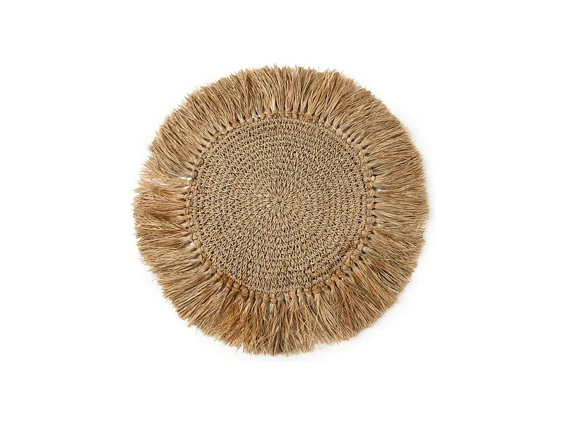 La Tovaglietta In Rafia All'Uncinetto - Naturale