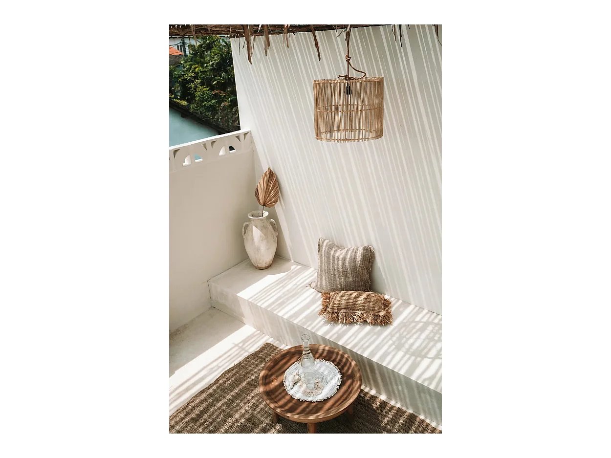 Le Set De Table Seagrass Shell - Blanc