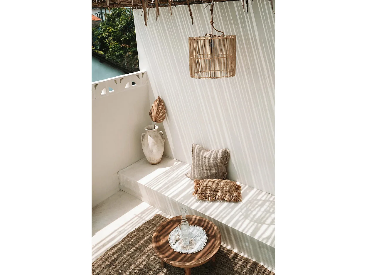 Le Set De Table Seagrass Shell - Blanc