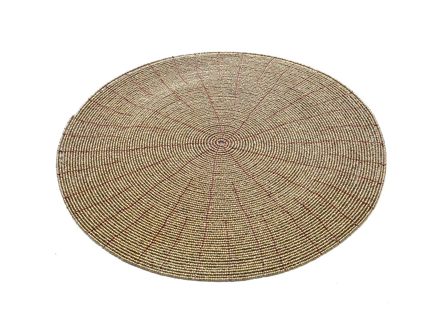 De Beaded Placemat - Goud