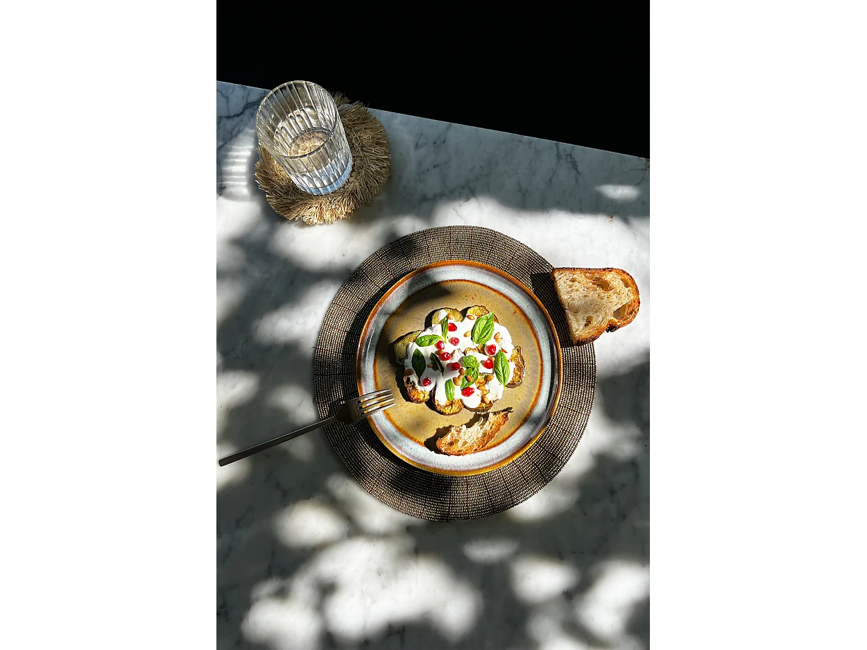 De Beaded Placemat - Goud