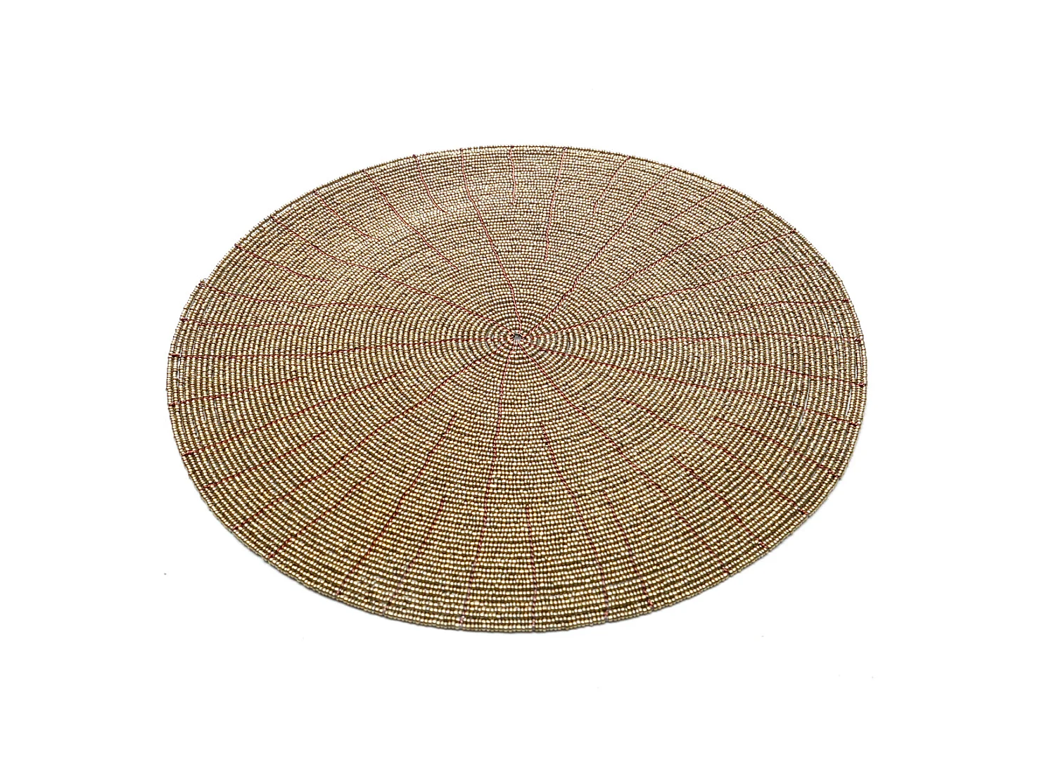 Le Set de Table Beaded - Or