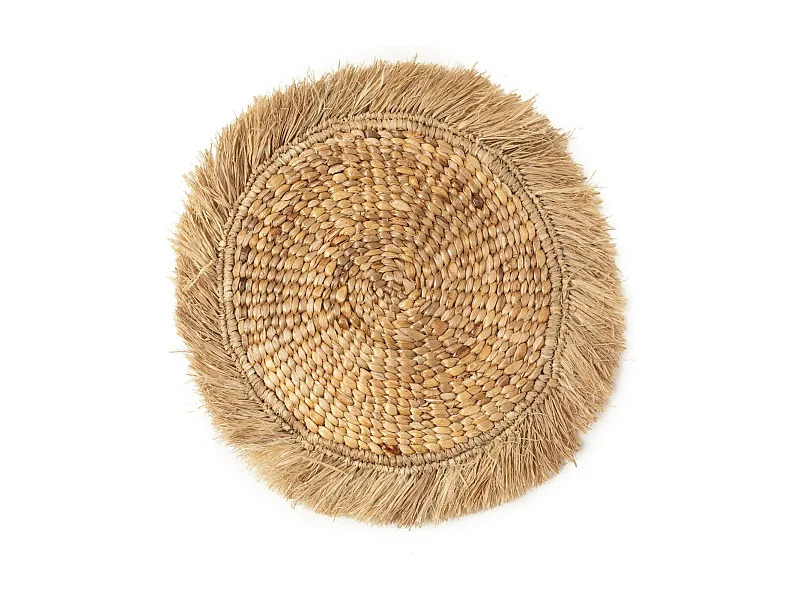 Le Set De Table Water Hyacinth Raffia - Naturel