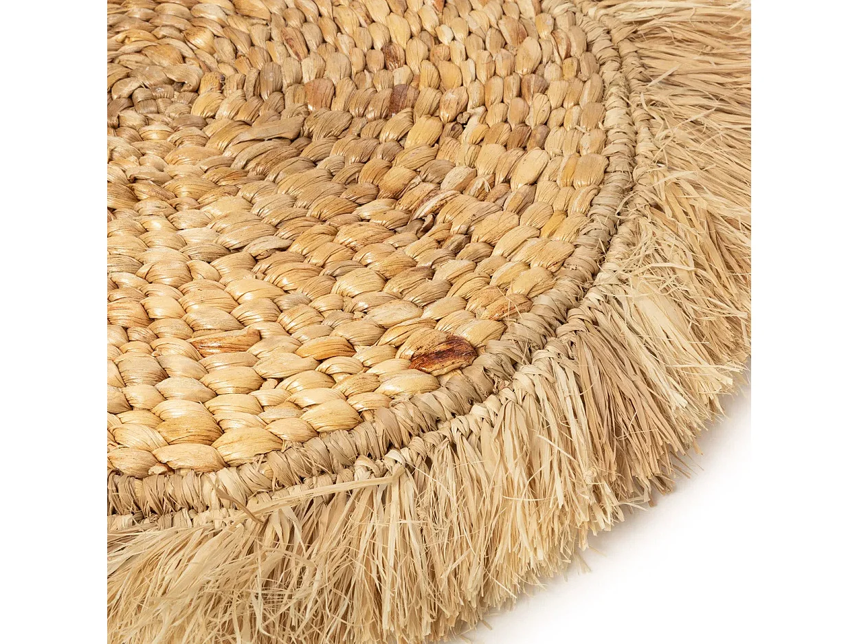Le Set De Table Water Hyacinth Raffia - Naturel