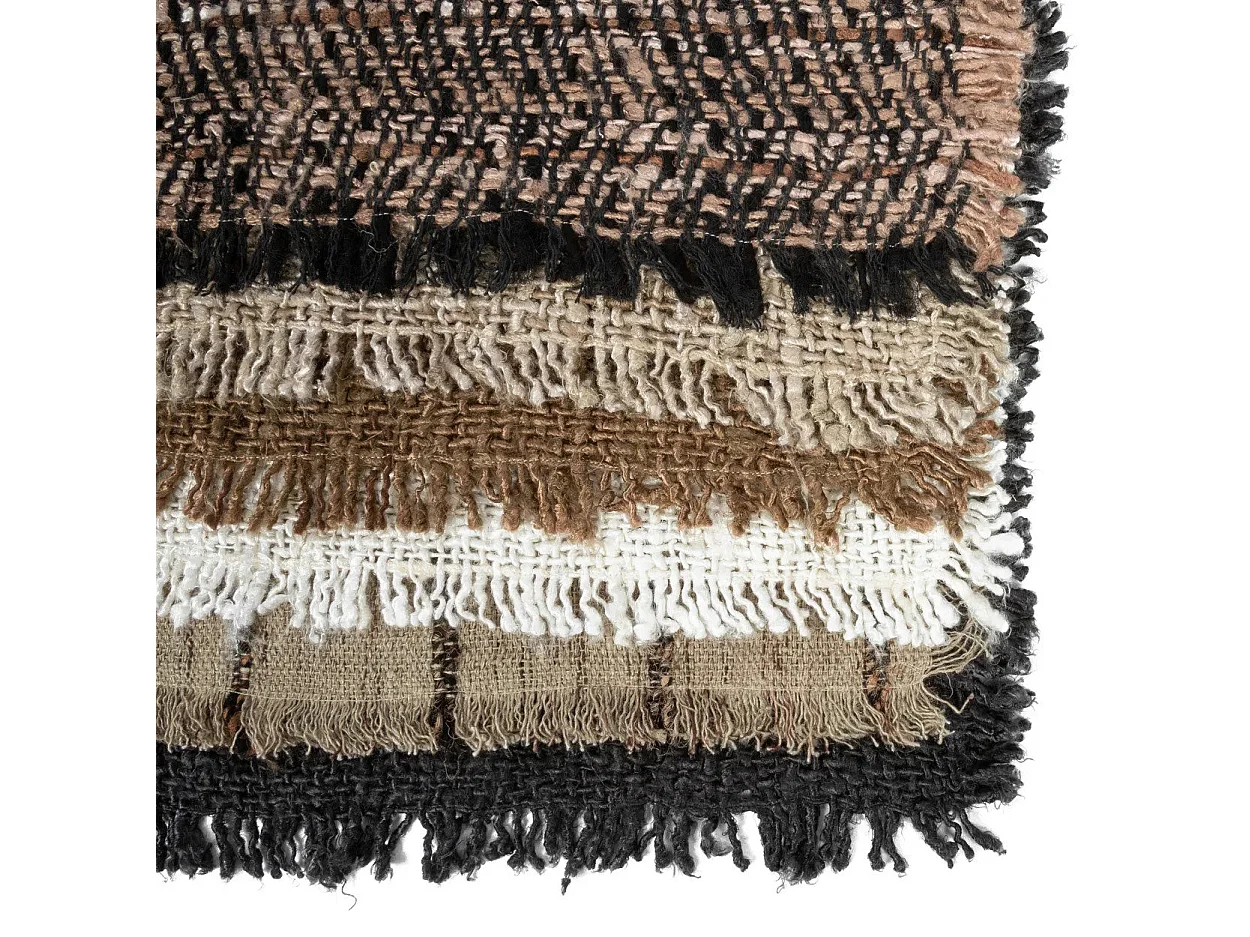 Das Oh My Gee Platzset - Beige Schwarz - 4er-Set