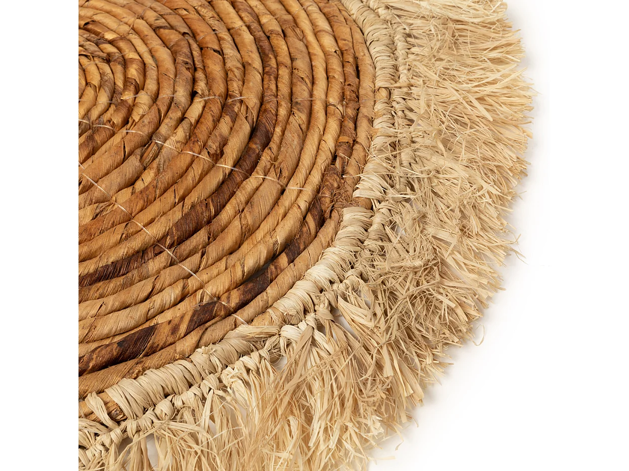 Das Platzset aus Bananenraffia - Natur