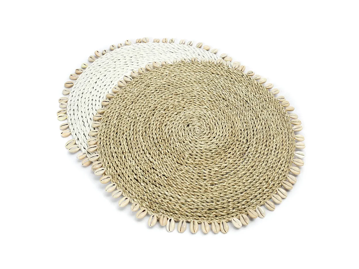 Le Set De Table Seagrass Shell - Naturel