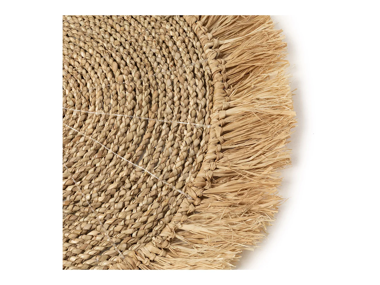 Le Set De Table En Seagrass Et Raphia - Naturel