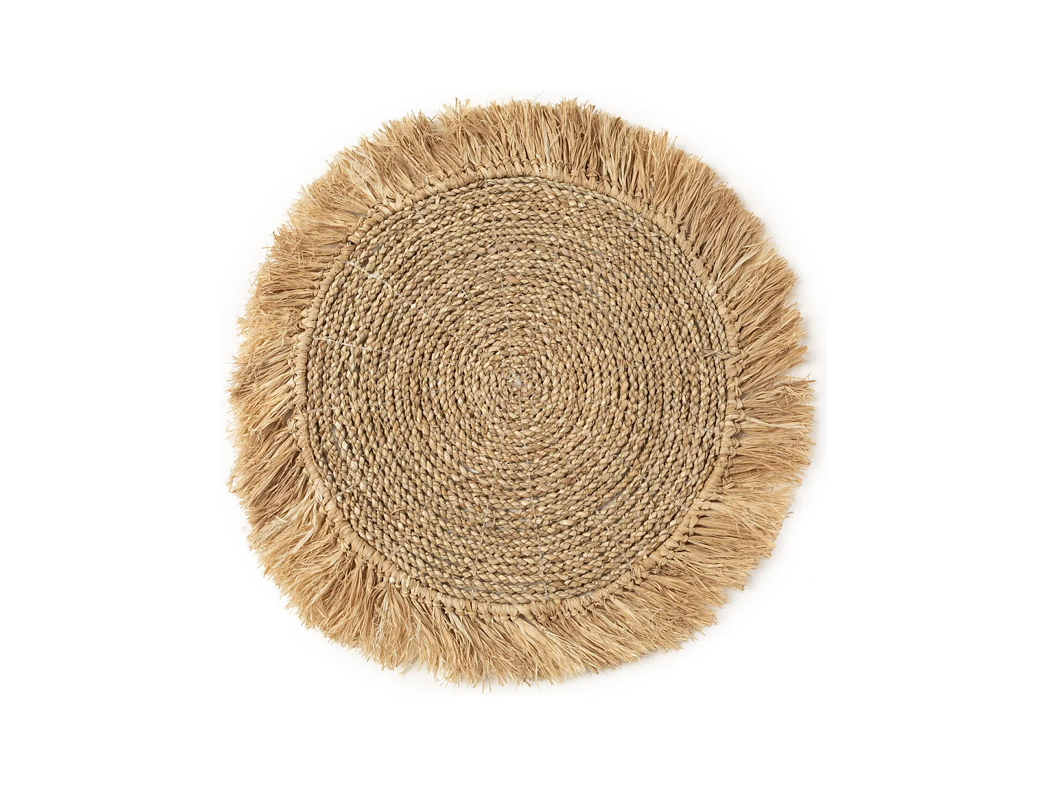 Le Set De Table En Seagrass Et Raphia - Naturel