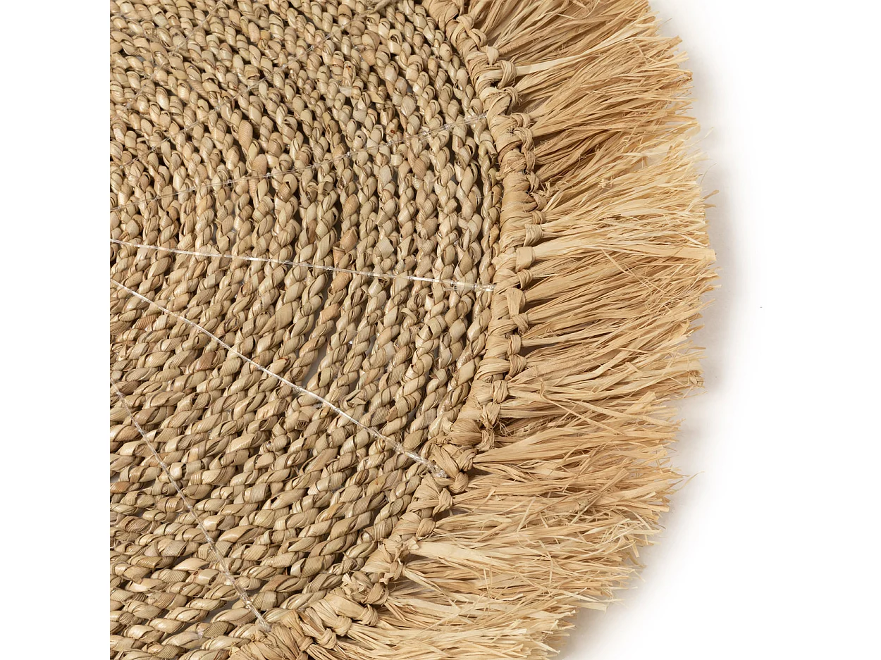 Le Set De Table En Seagrass Et Raphia - Naturel